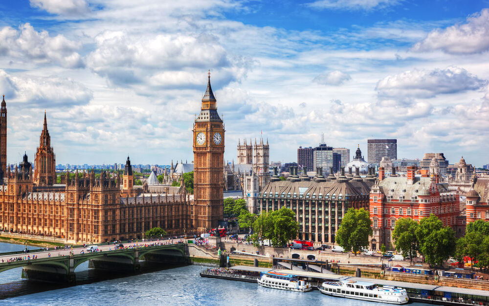 Westminster from London Eye