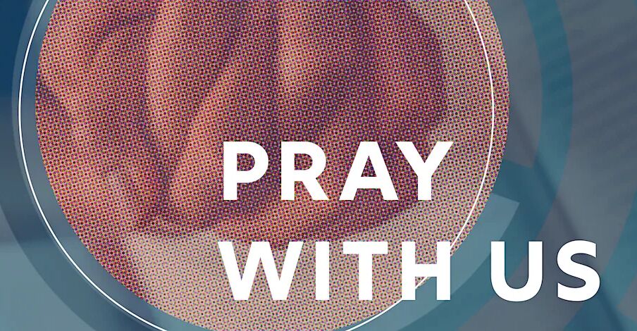 pray with us graphic