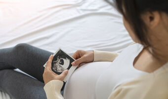 Pregnant pregnancy ultrasound scan baby woman