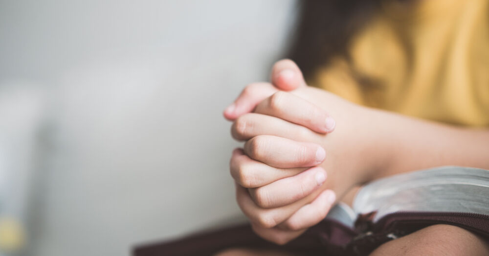 Praying hands girl prayer pray