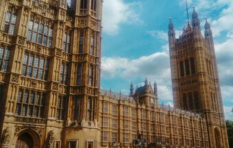 Westminster closeup