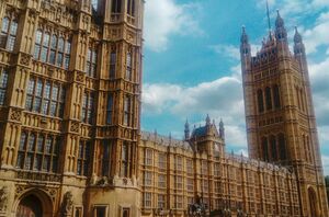 Westminster closeup