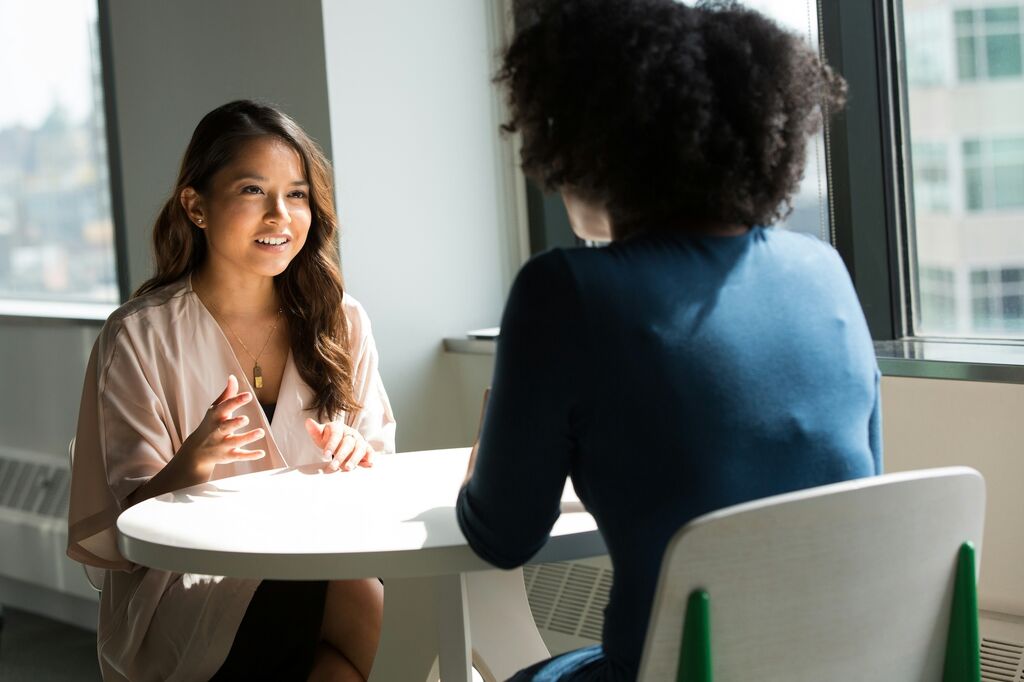 Conversation talking social work
