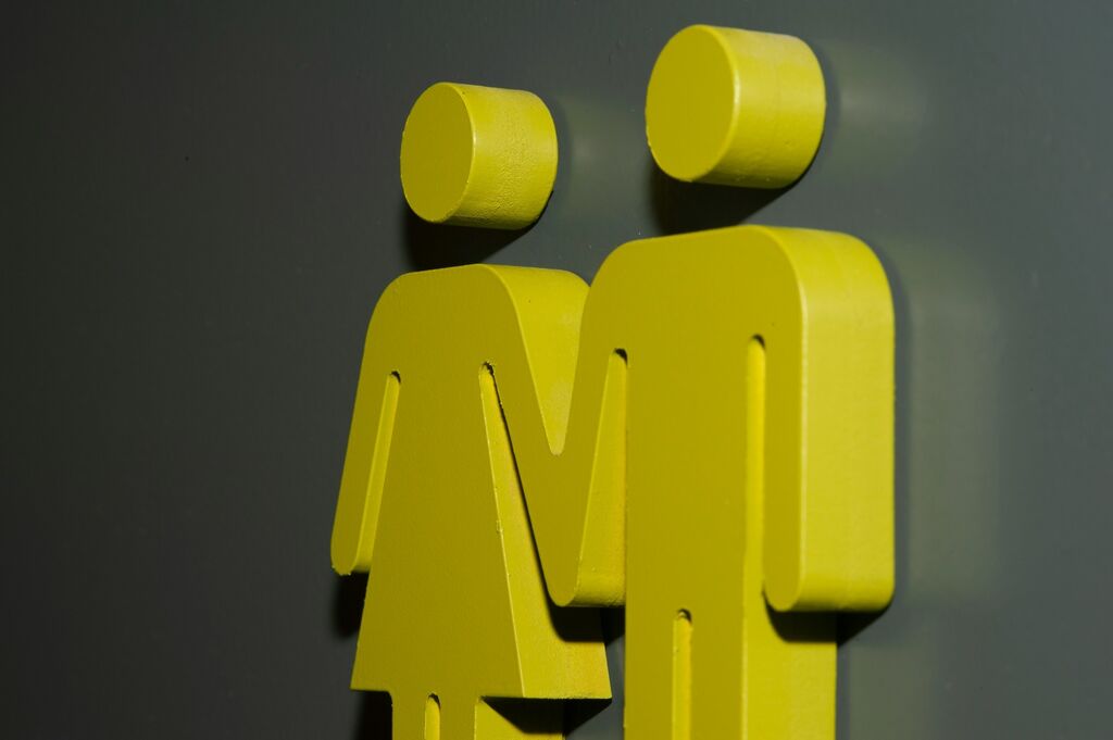 Male female gender sign