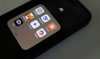 AI Apps phone chatgpt claude gemini copilot
