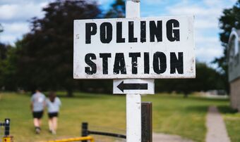 Vote polling station
